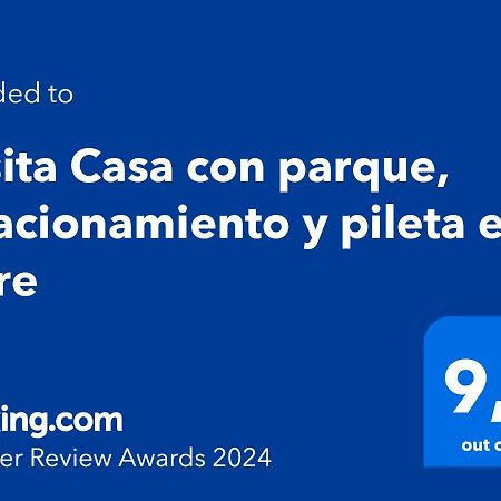 Вилла Casita Casa Con Parque, Estacionamiento Y Pileta En Тигре Экстерьер фото